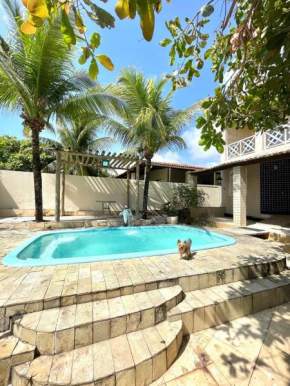 Casa de praia na caueira com piscina